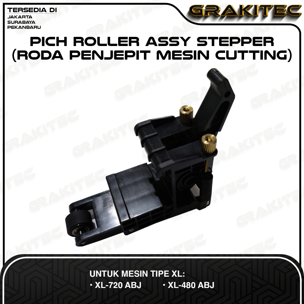 

Roller Roda Penjepit Mesin Cutting Grakitec Pinch Roller Assy untuk XL 720 ABJ / XL 480 ABJ