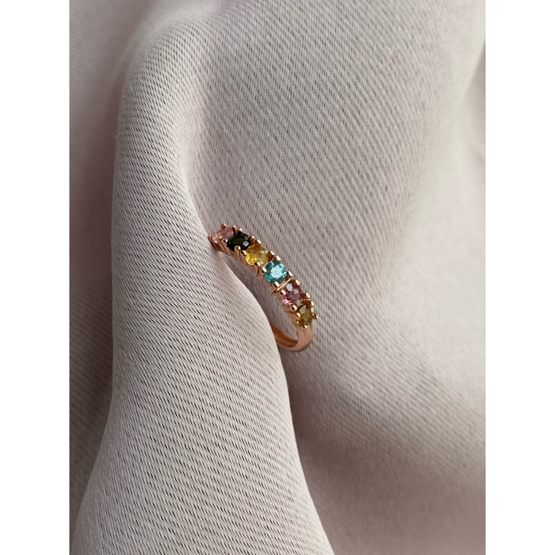 CINCIN BATU TURMALIN PERAK / SILVER 925