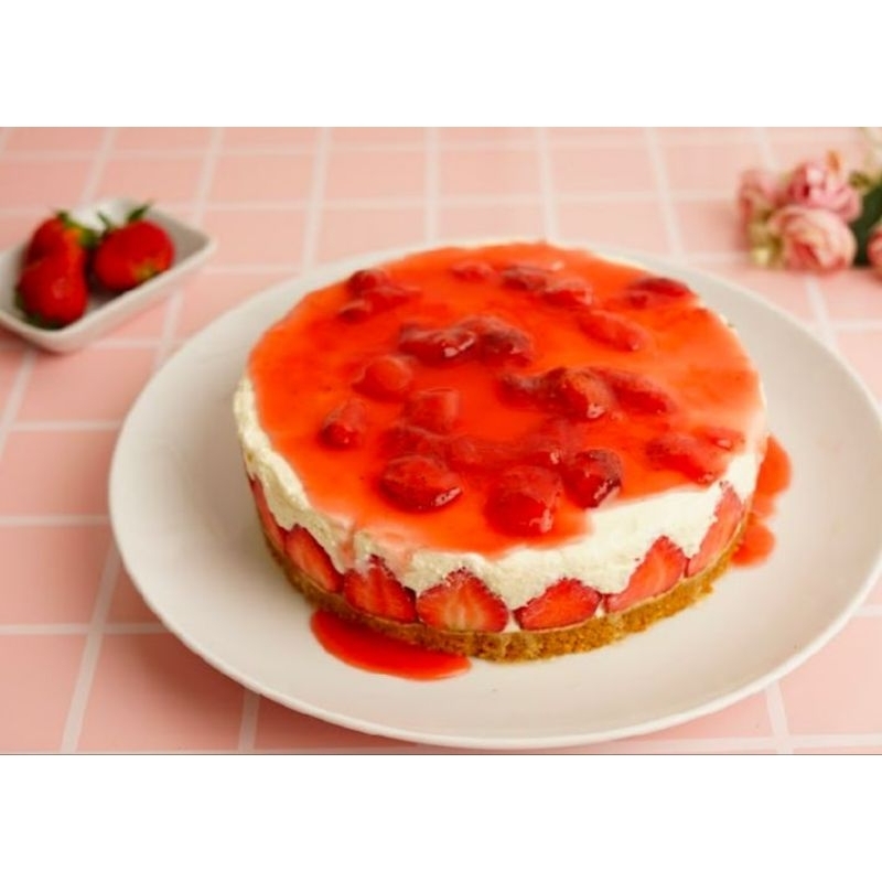 

Strawberry cheese cake