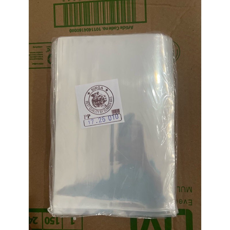 Plastik PP bening tebal 010