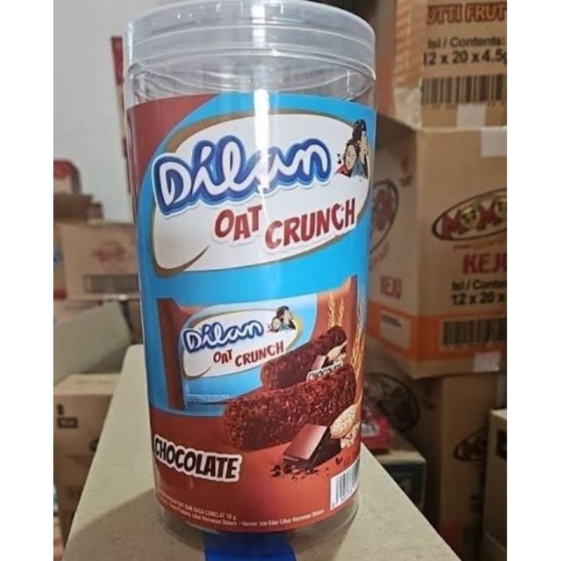 

DILAN OAT CRUNCH 1 DUS DILAN COKELAT
