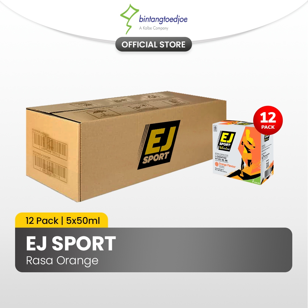 EJ Sport Orange 1 Karton - Energy Gel