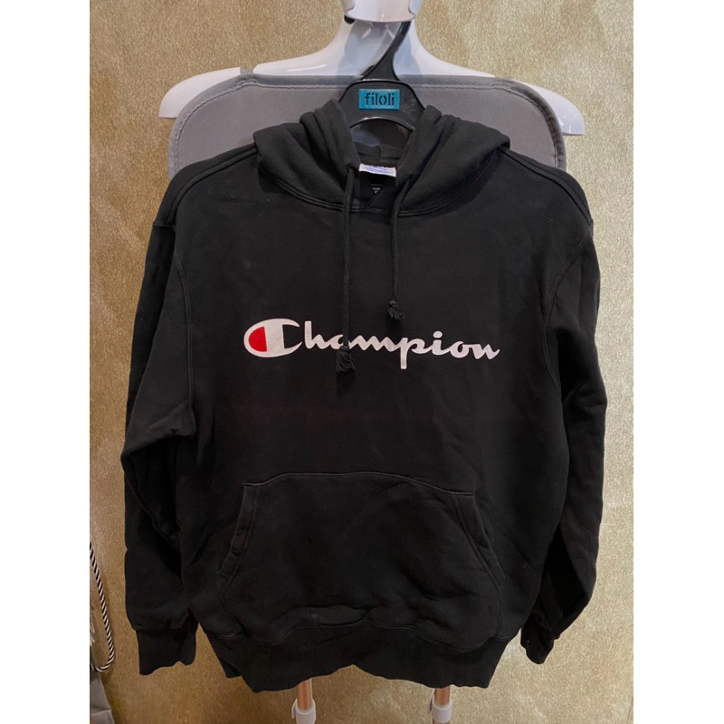 HOODIE CHAMPION BLACK ORI
