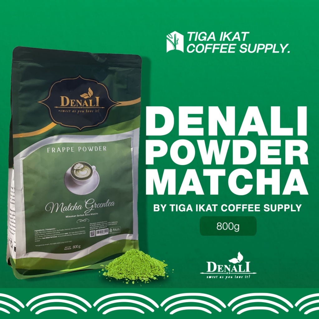 

Denali Powder Matcha - Powder Drink - Minuman Bubuk