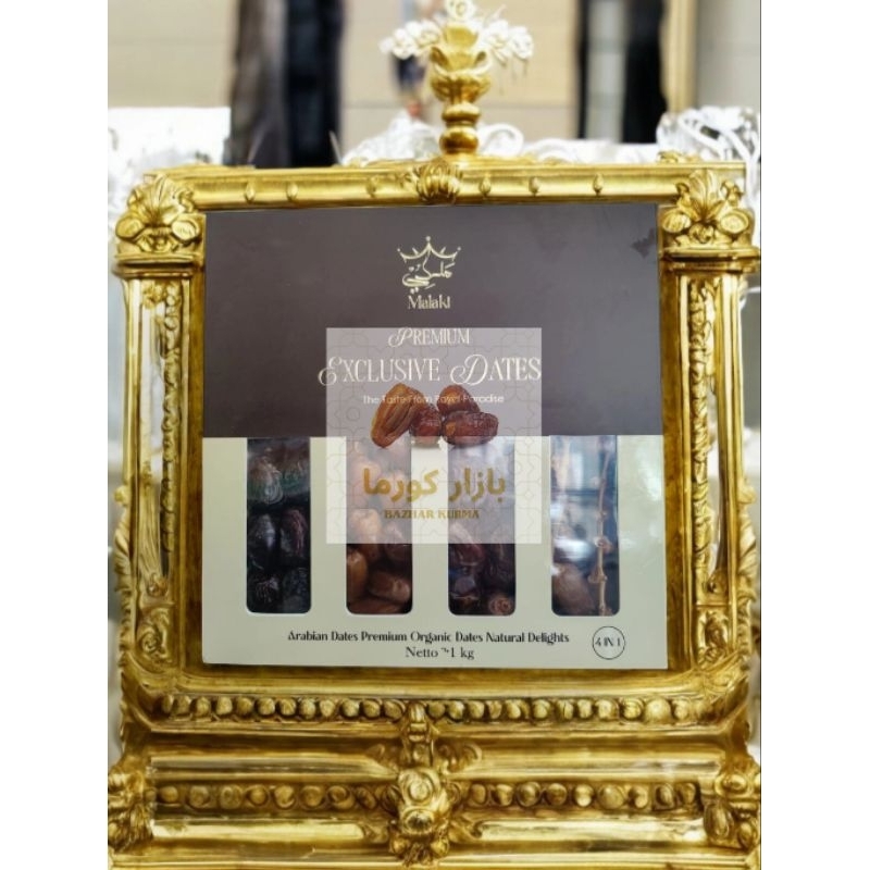 

Kurma 4 In 1 Premium Exclusive Dates 1kg Cocok Untuk Hampers/Gift