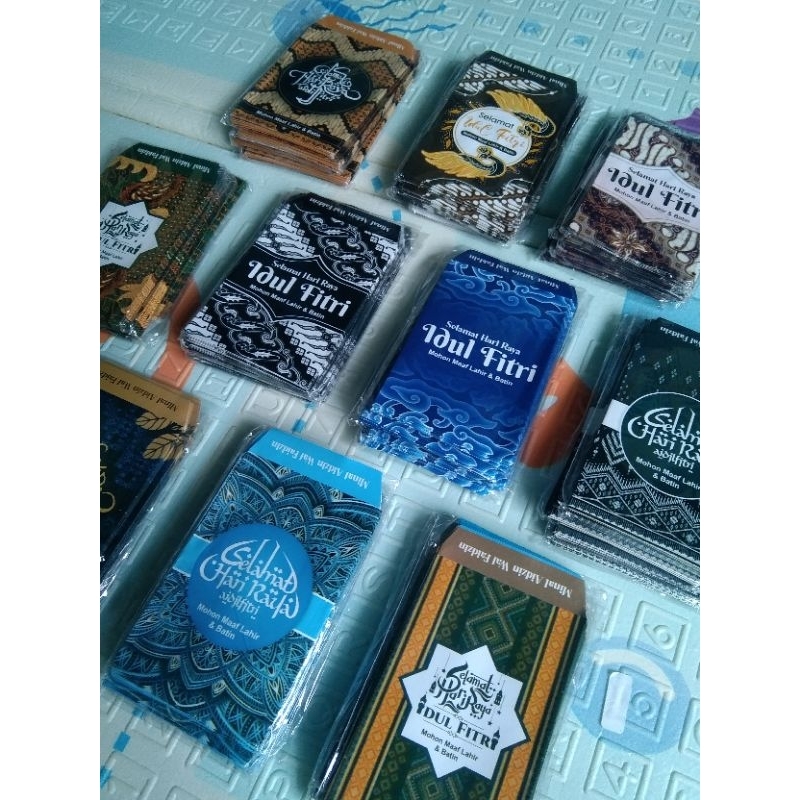 

Amplop lebaran Medium Motif Batik isi 8pcs (Random) 2025