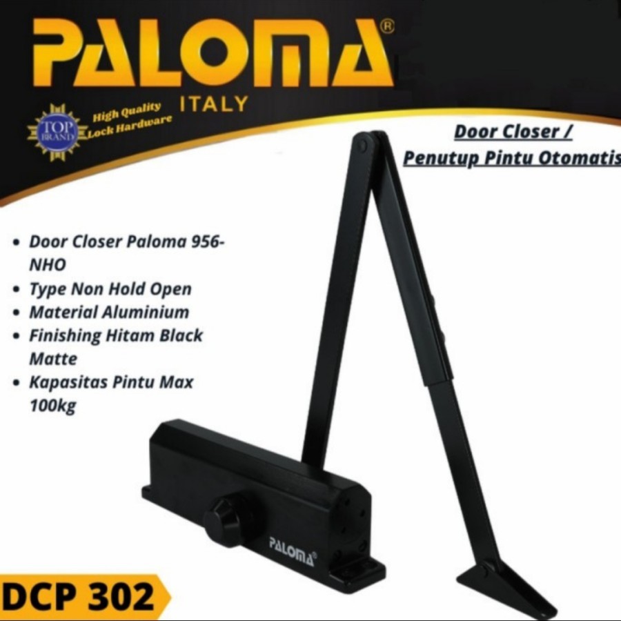 DOOR CLOSER PALOMA DCP-302 NHO-MB