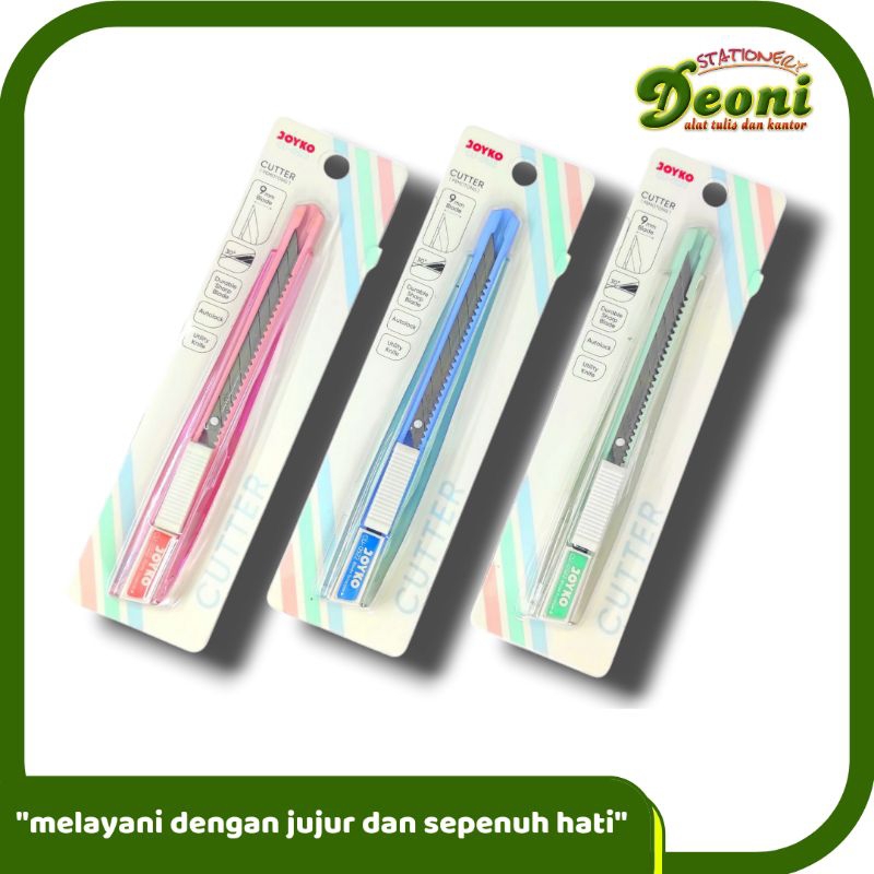 

JOYKO Cutter Kecil CU-0522 9mm Blade Autolock
