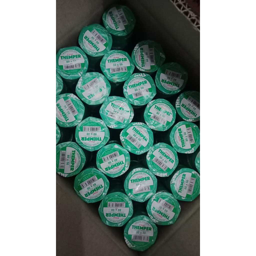 

eprint - Kertas Thermal Struk Kasir 80x50 ECO / Paper Printer Themper - 1 Roll (Satuan)