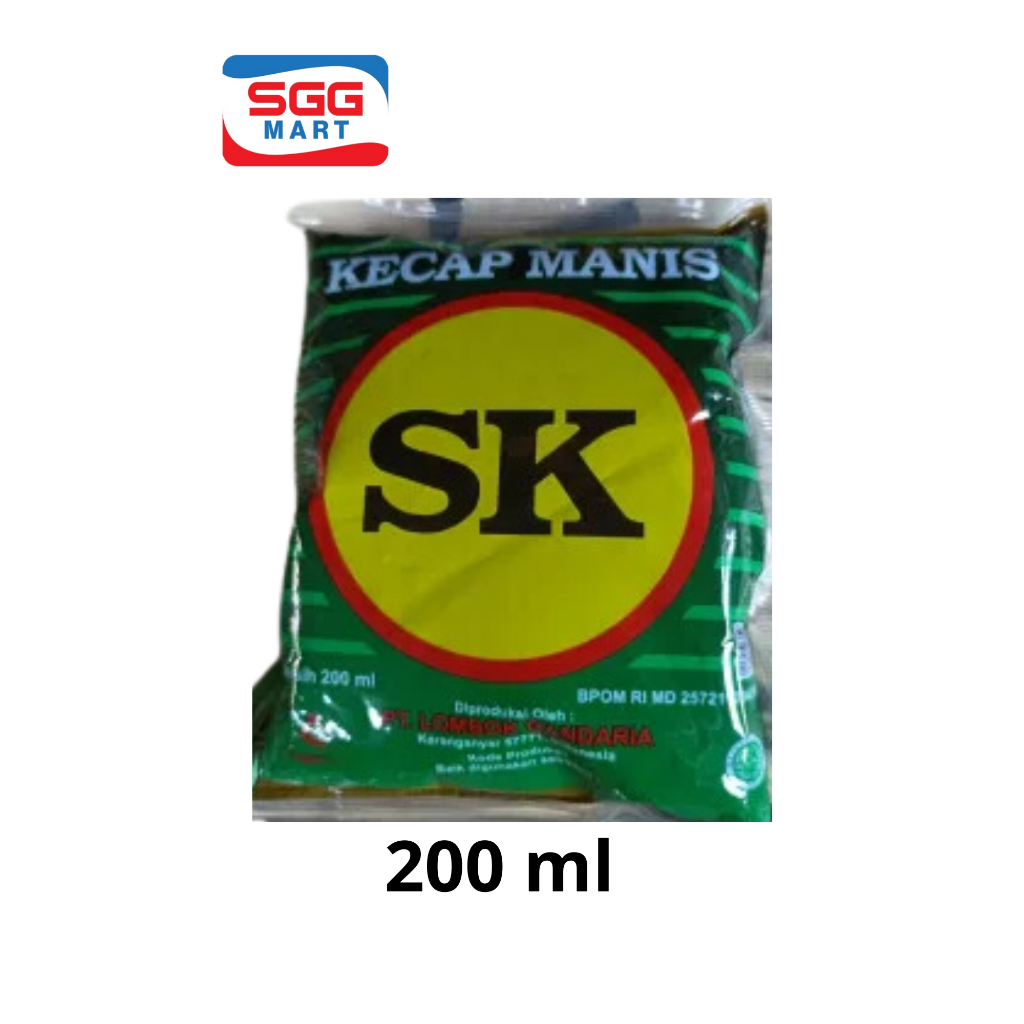 

Kecap Manis cap SK 200ml [Bantal]