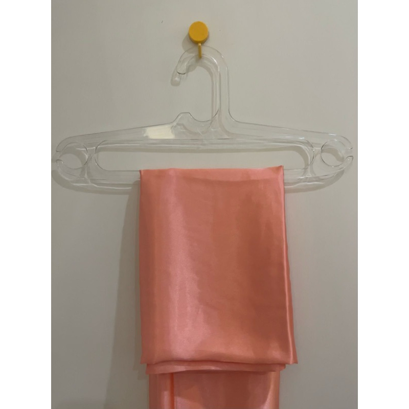 PRELOVED *BAHAN KEBAYA BRUKAT + PURING WARNA PINK SALEM*