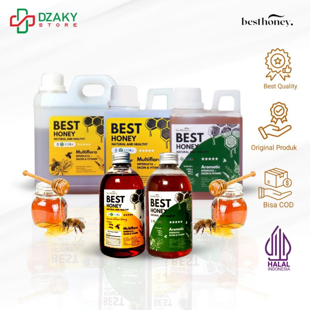 

COD Best Honey - Madu Asli Madu Multiflora Original