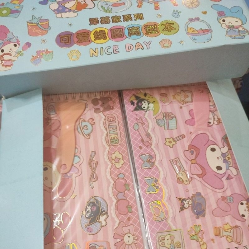 

1 BOX STICKER BUKU PREMIUM SANRIO ISI 24 BUKU SET