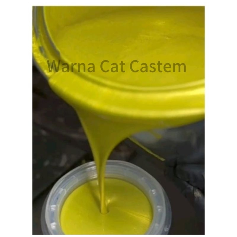 Cat Kuning Metalik Gold PU Polyuretane
