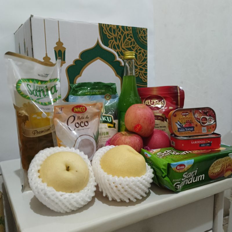 

Paket Cinta Ramadhan CR-304 Hampers Spesial Parcel Ramadan Gratis Kartu Ucapan Marhaban Ya Ramadhan