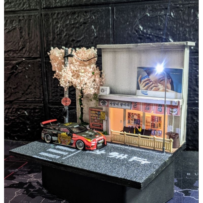 Diorama jepang skala 64