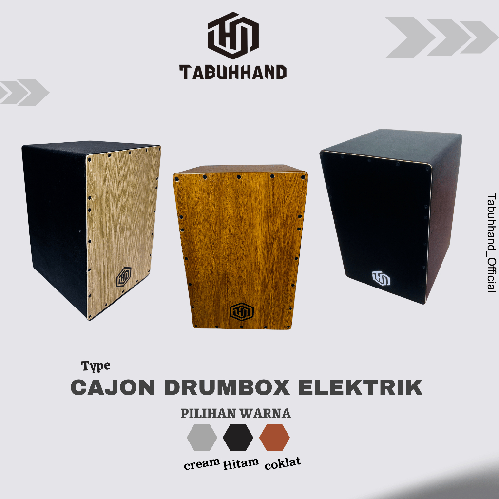 Tabuhhand cajon akustik/elektrik kajon drumbox cajon duduk akustik/electric