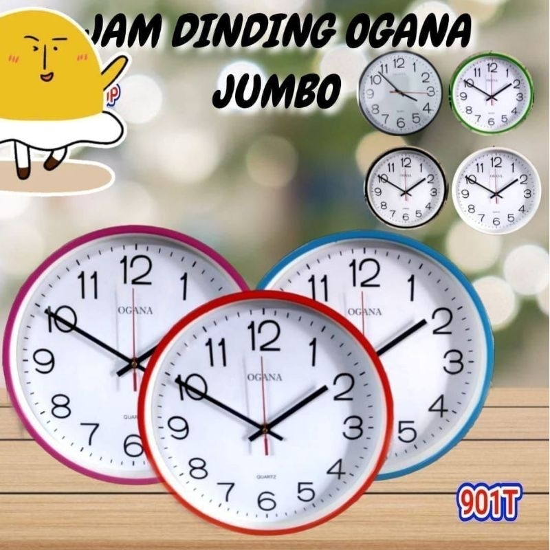 Jam Dinding Ogana Jumbo