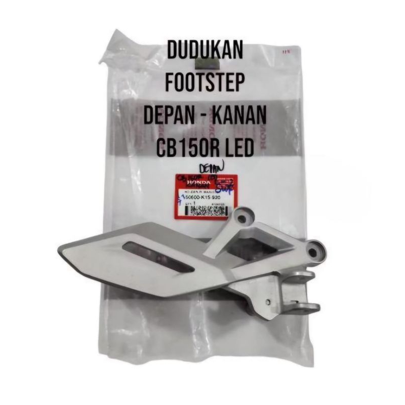 PANGKON DUDUKAN FOOTSTEP FOOT STEP DEPAN KANAN CB150R CB 150 R LED ORIGINAL