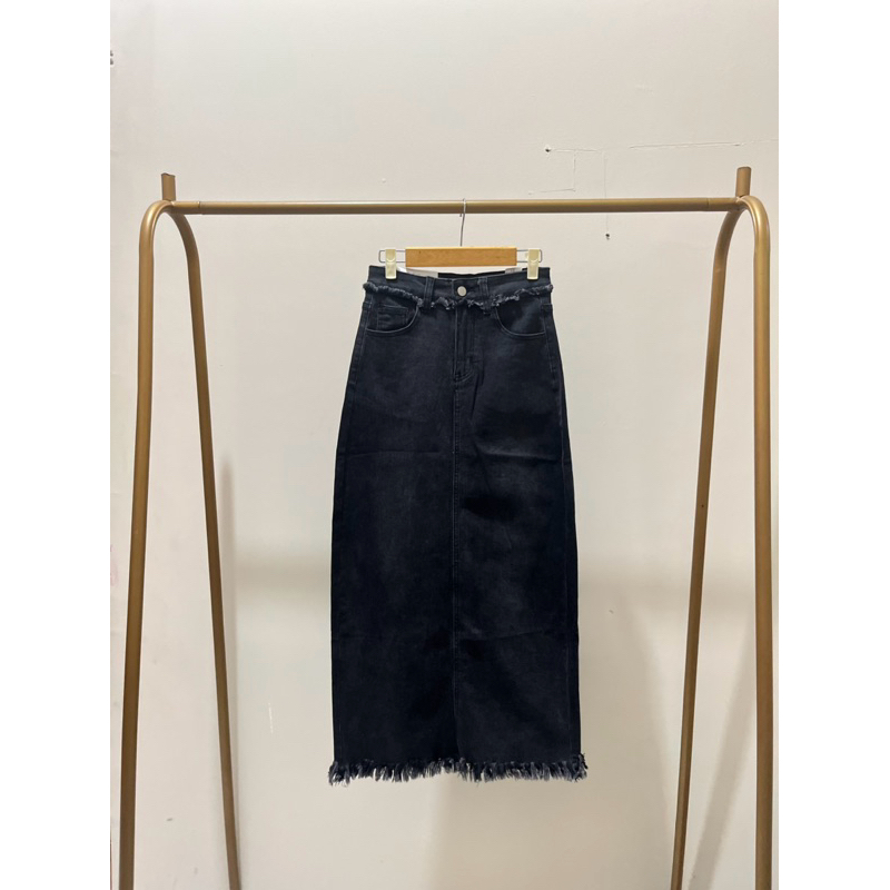 SKIRT JEANS PINDOS IMPORT SNOWBLACK