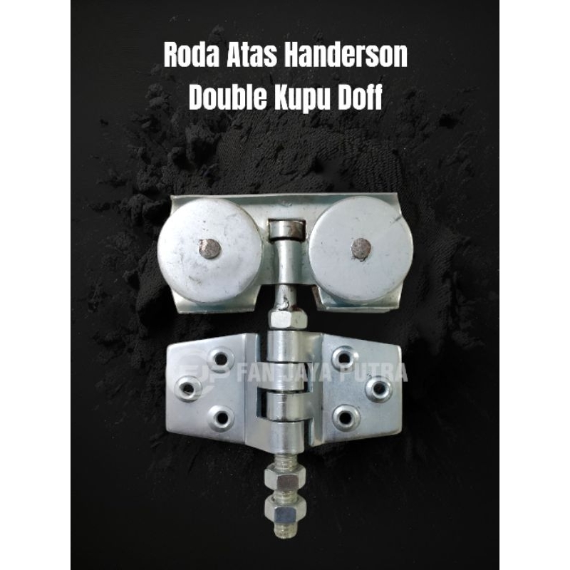 Roda Atas Handerson Double Kupu Doff | Roda Atas Handerson Pintu Lipat Pintu Garasi