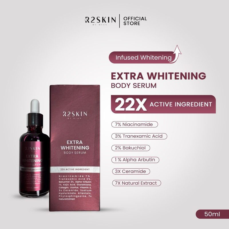 R2SKIN EXTRA WHITENING BODY SERUM