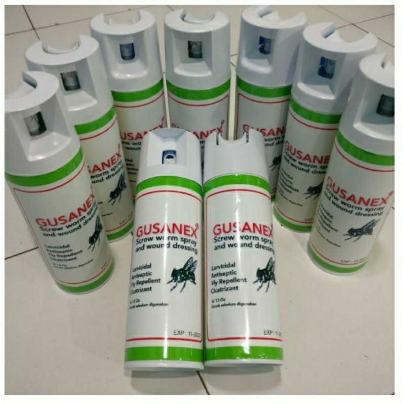 

CEGAH PMK - GUSANEX OBAT ANTI LALAT UNTUK LUKA HEWAN SAPI KAMBING ANJING DOMBA BABI KUCING KELINCI ORI