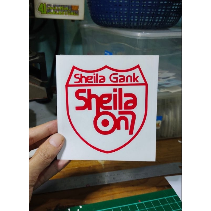

stiker Sheila gank 1 custom stiker keren murah