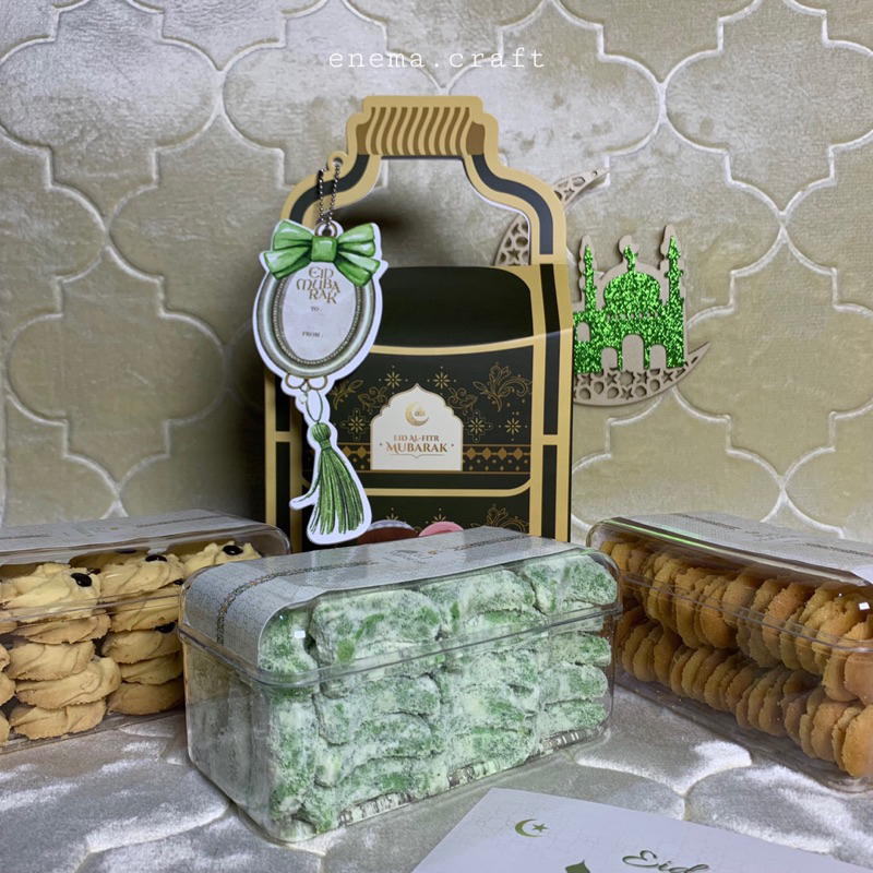 

Hampers Lebaran/Hampers idul fitri/Hampers kue kering/Hampers 2 toples kue kering 350 gr