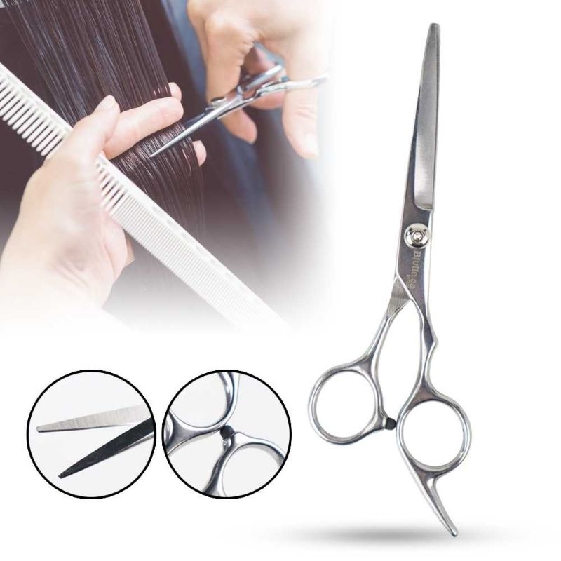 

Gunting Rambut Full Stainless Steel Model Flat Cut - BHT002