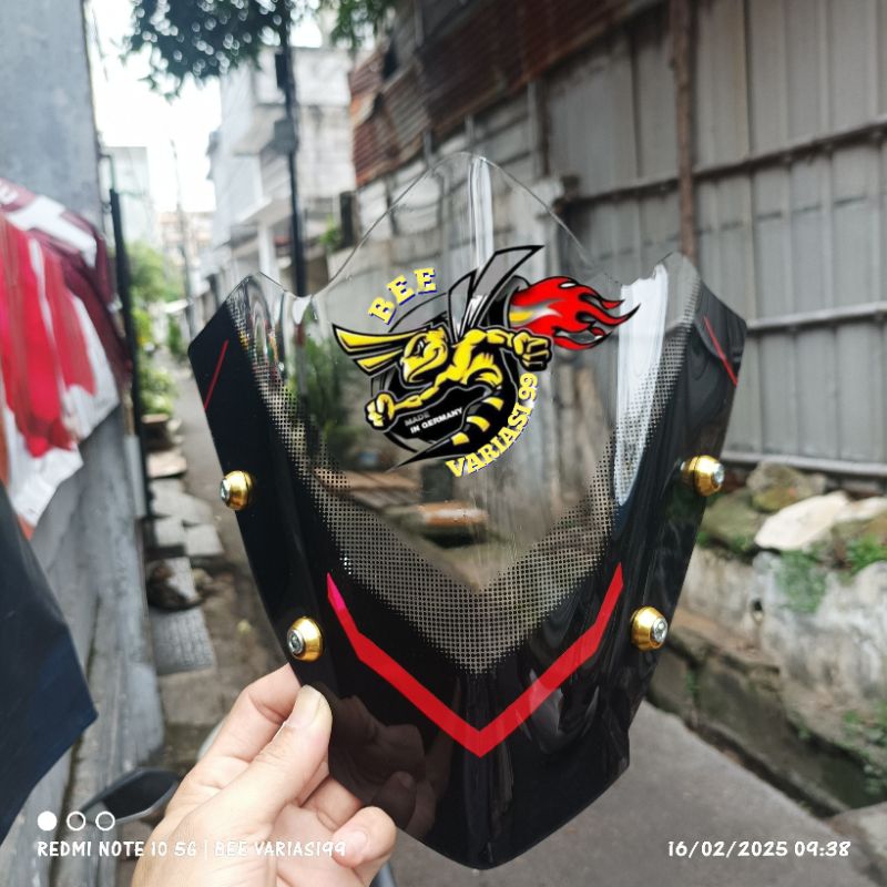 Visor Model Black Series Satria Fu Facelift Tahun 2013 2014 2015 Free Baud Variasi Motorcycle
