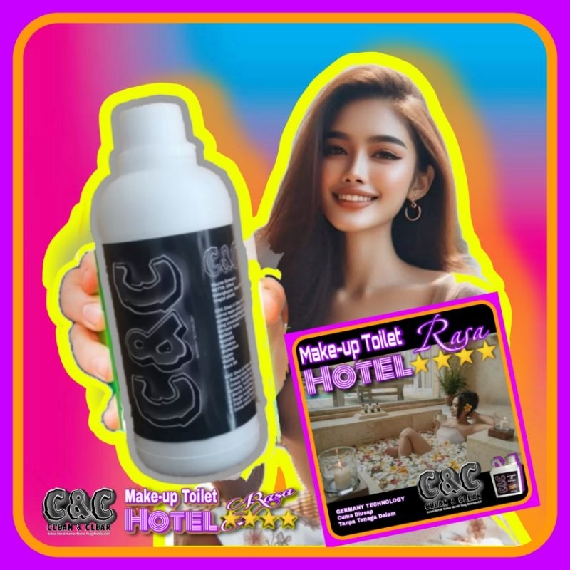 C&C Pembersih kerak keramik kamar mandi makeup toilet cleaner