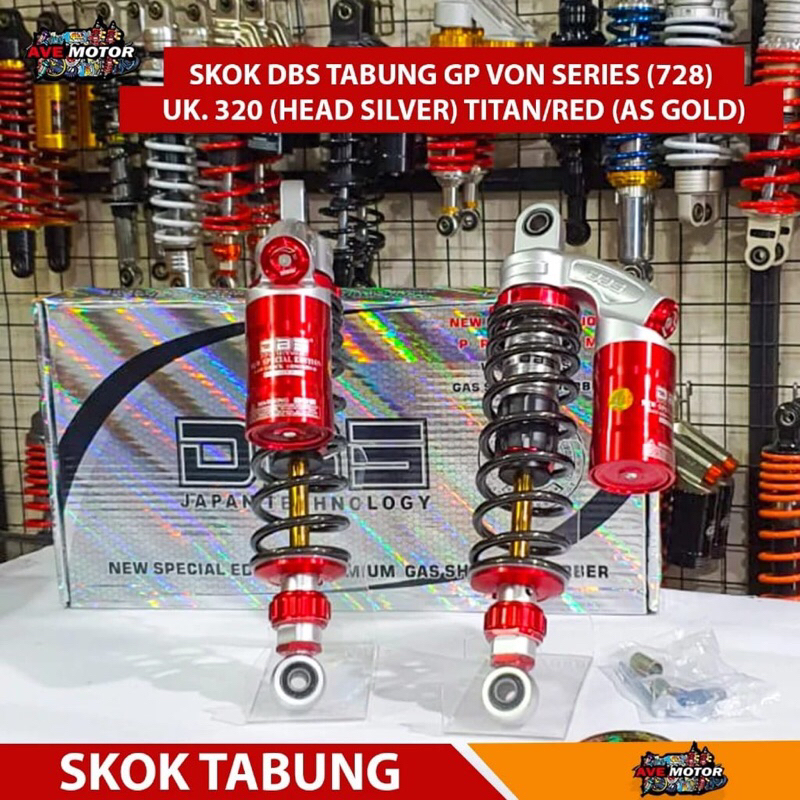 aj_motor87 // SHOCKBREAKER SHOCK BELAKANG TABUNG GP PREMIUM RIDE IT DOUBLE KLIK SKOK TABUNG RIDE IT 
