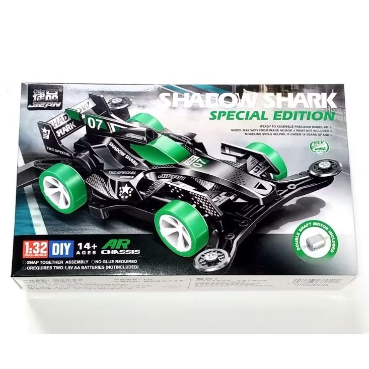 Mini 4WD Merk Jiepin : Shadow Shark Korea Special Edition