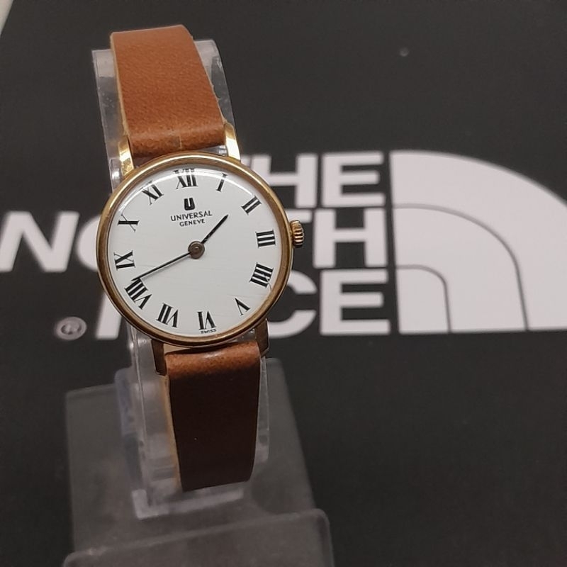 Jam tangan wanita Universal geneve ladies 16 kt gold Swiss made