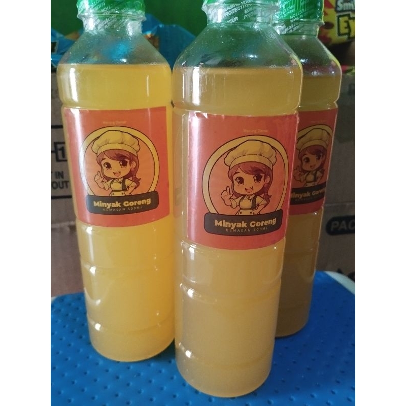 

minyak goreng kemasan botol 500ml