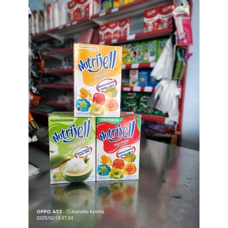 

NUTRIJELL JELLY POWDER 10GRM X 12 PCS