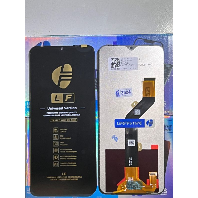 LCD INFINIX HOT 10 PLAY/11 PLAY ORIGINAL SUPER LF GARANSI LEM