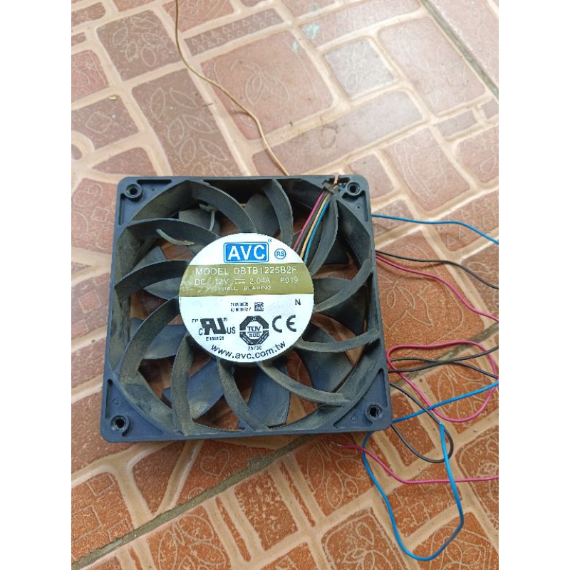 kipas high speed 12v, 2a, 12x12cm