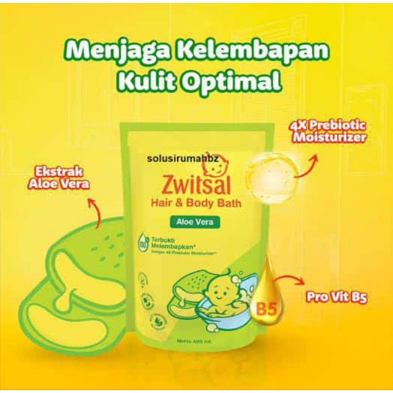 sabun cair bayi zwitsal 400ml