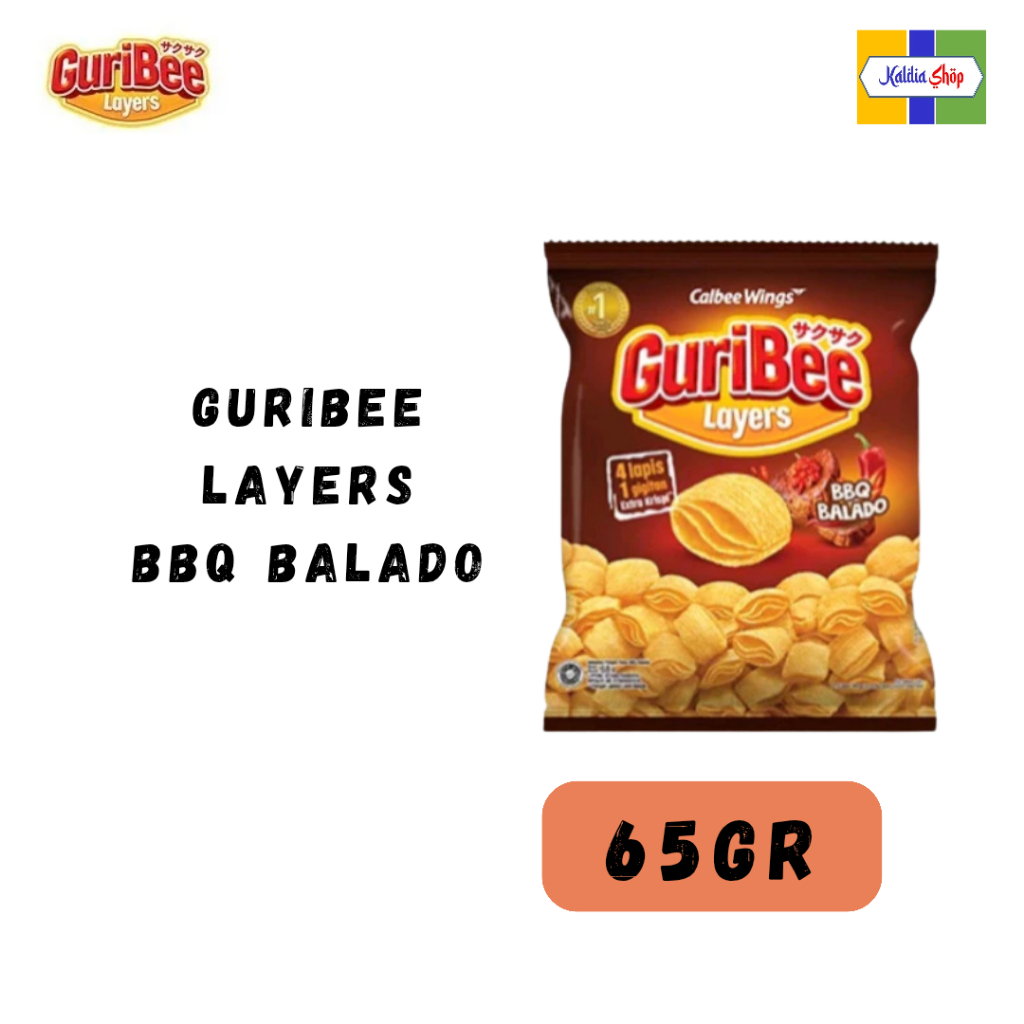 

Guribee BBQ Balado Snack 65gr