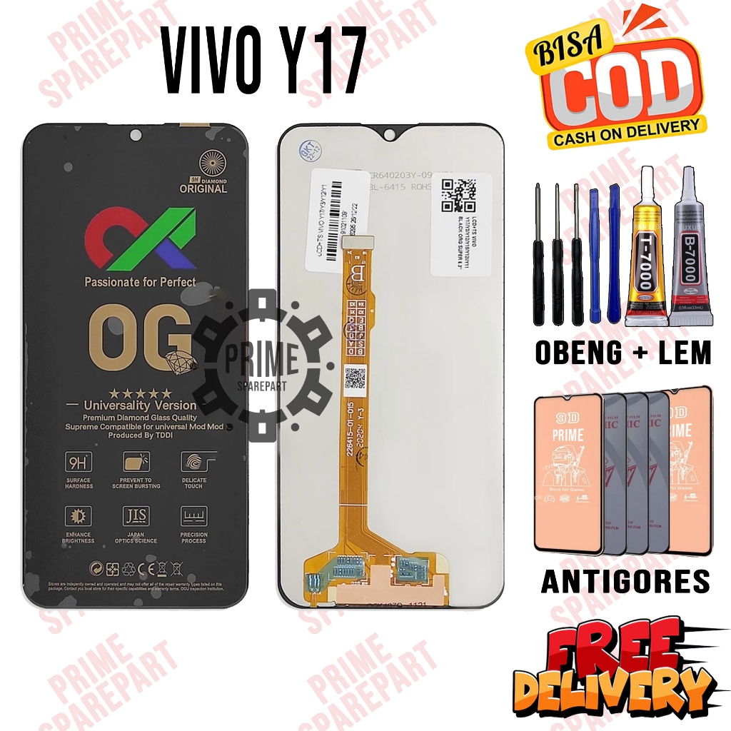 Lcd Touchscreen VIVO Y17 Original Oem Lcd VIVO Y17 Fullset