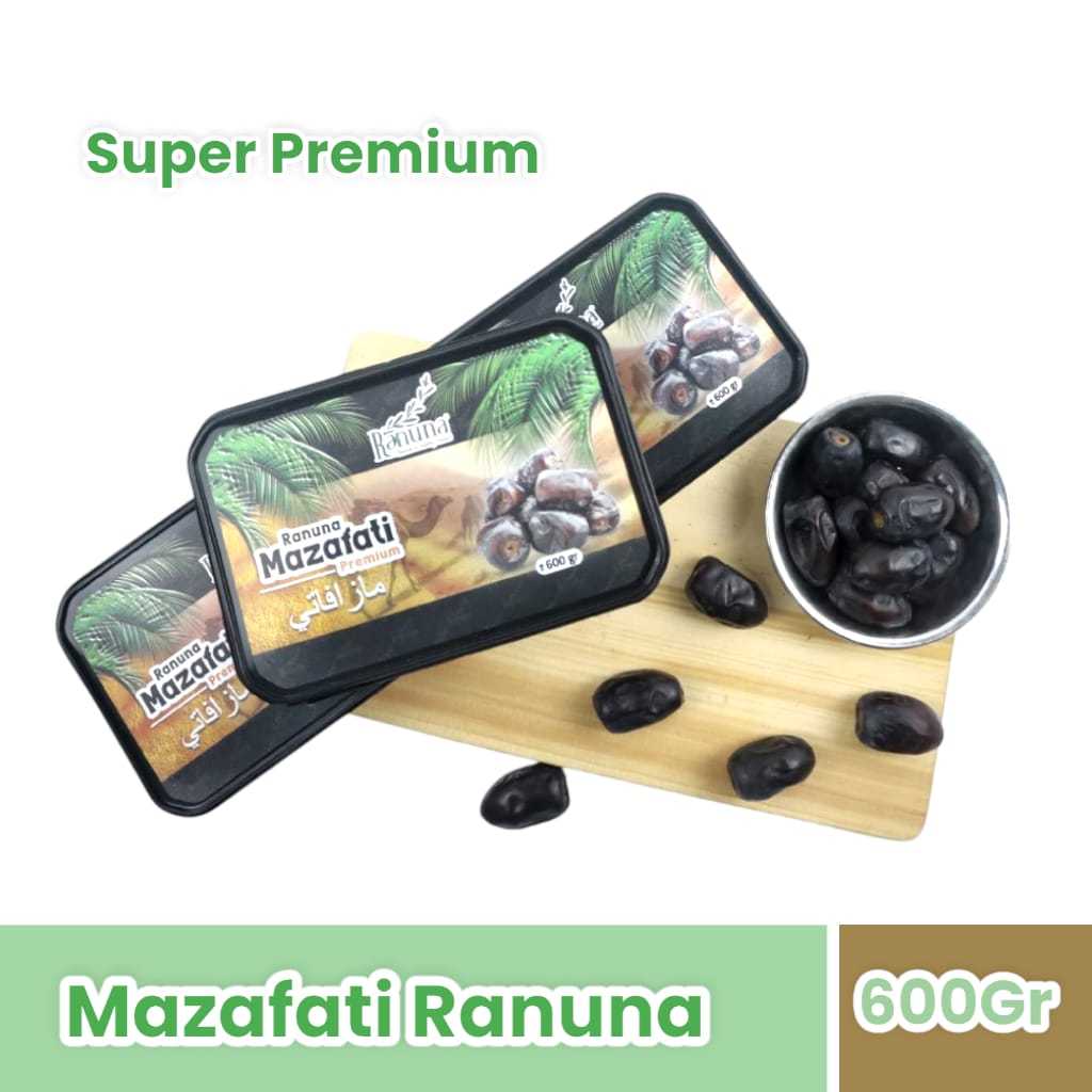 

kurma Bam mazafati ranuna 600 gr. kemasan praktis
