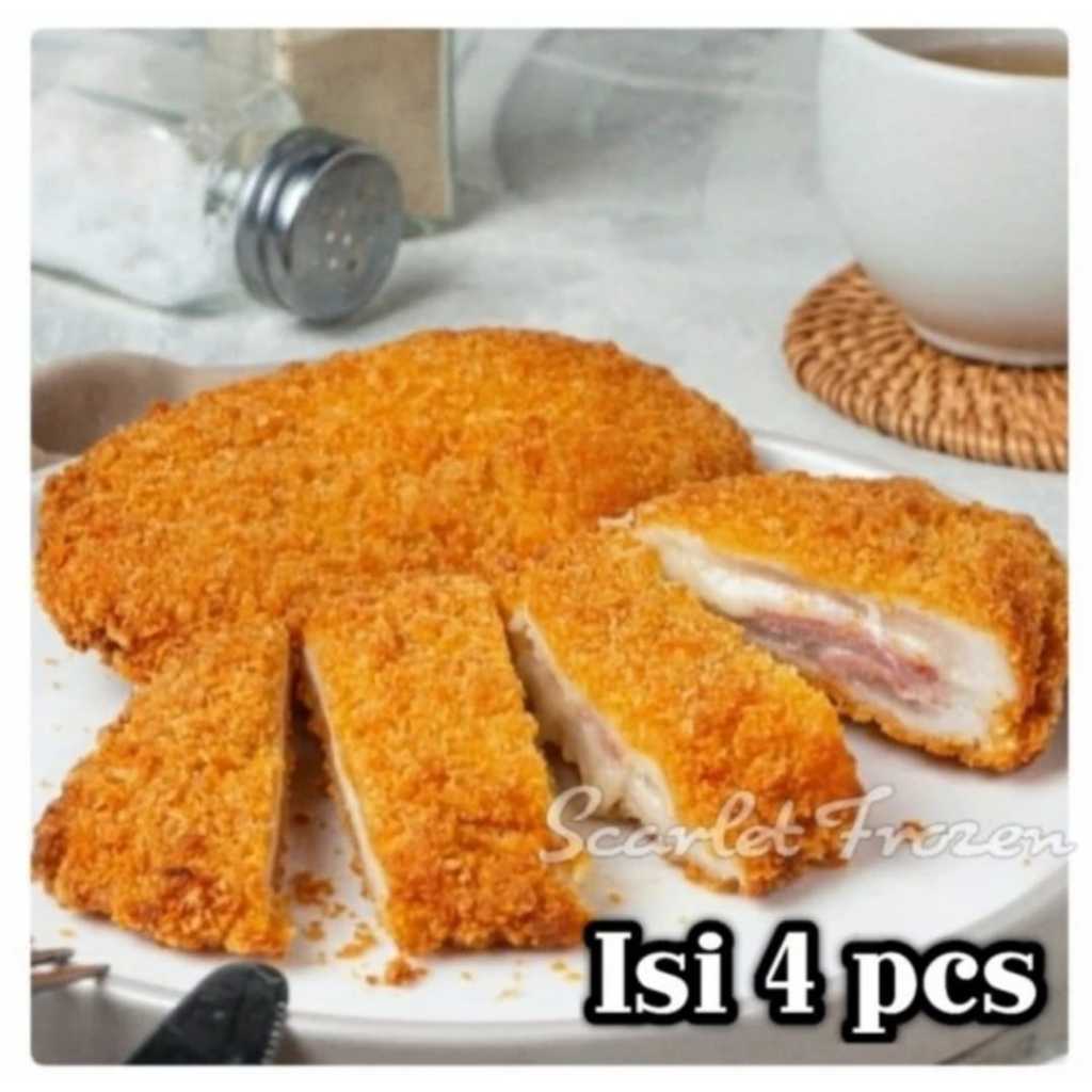 

Cordon Bleu Premium with Smoked Beef isi 4pcs