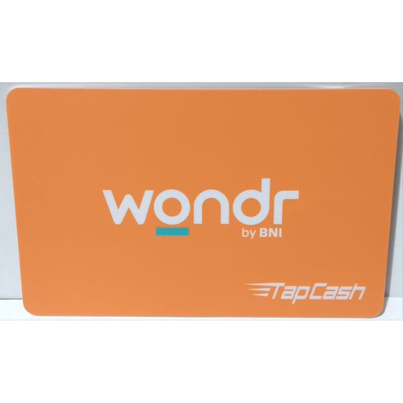Kartu Tapcash WONDR ORIGINAL BNI Warna Orange