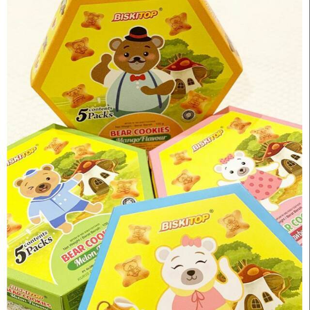 

CAMILAN BEAR COOKIES 100g - CAMILAN MURAH SIDOARJO BISKITOP