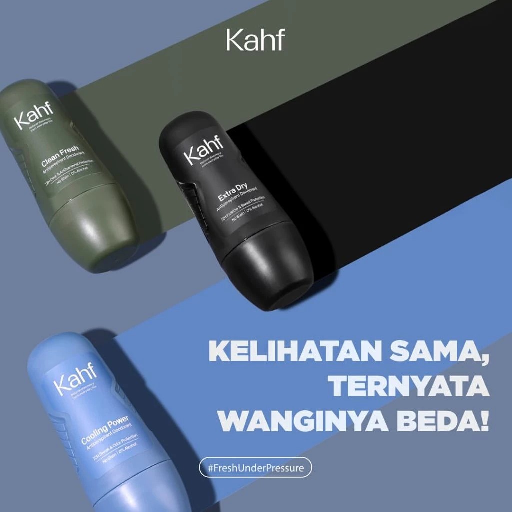 Ningrum - Kahf Antiperspirant Deodorant Roll On 45 ml - Penghilang Bau Badan - Deodorant spray 9302