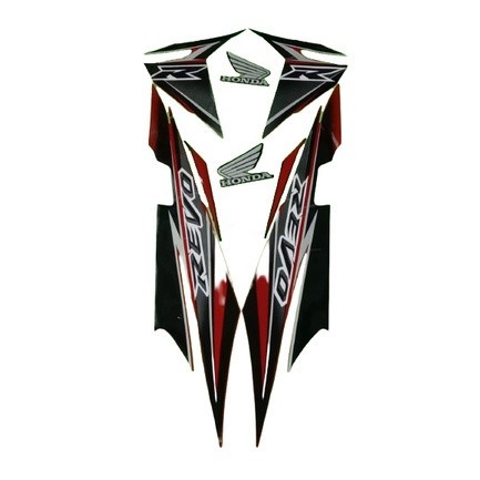 STRIPING STIKER LIS STANDAR HONDA REVO 2008 STIKER REVO LAMA
