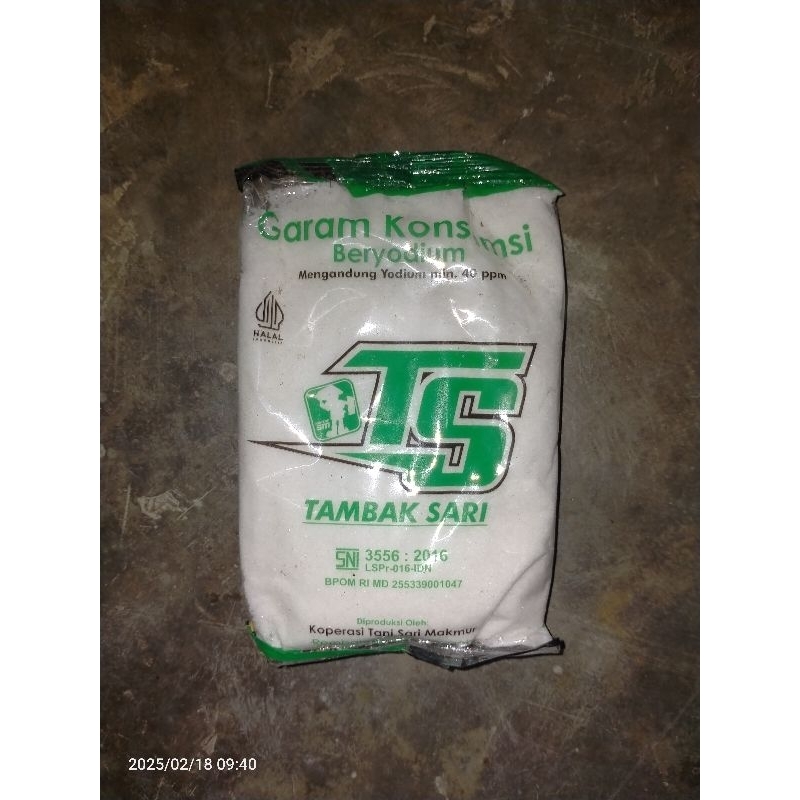 

garam konsumsi TS (beryodium)