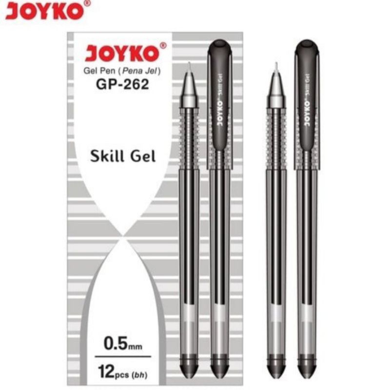 

pen gel joyko gp 262 skill gel 1box isi 12pcs